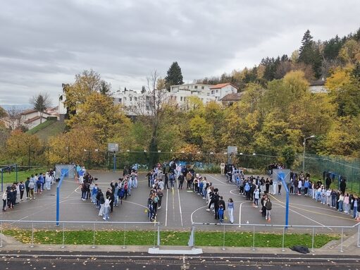 Tous en bleu pour dire non au harcèlement
